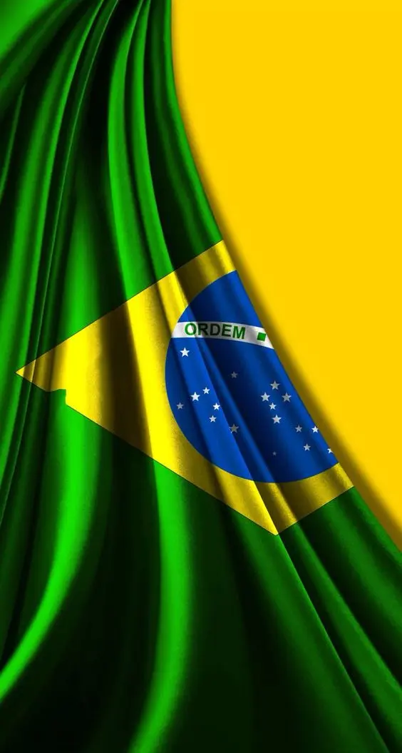 Papel de Parede para Celular - Gif Animado Bandeira do Brasil 480x320