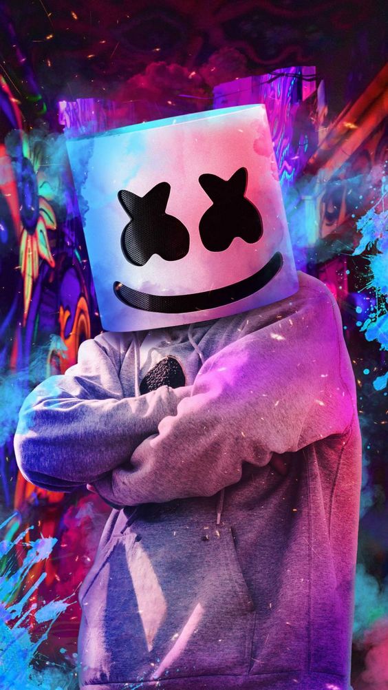 Fotos do Marshmello para papel de parede - Fotos legais